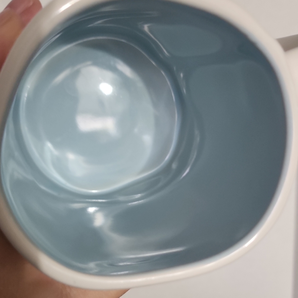 Rae Dunn Cinderella White and Blue 'Up 'Til Midnight' Mug - Picture 9 of 10